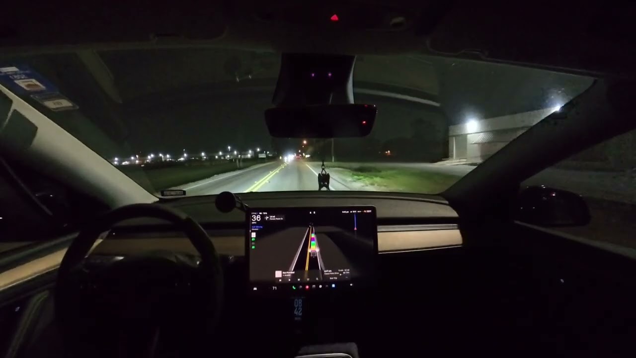 FSD ASMR: Wind, Tires, Road – No Voice #ASMR #FSD #Tesla #RoadSounds #NoTalking #RelaxingDrive