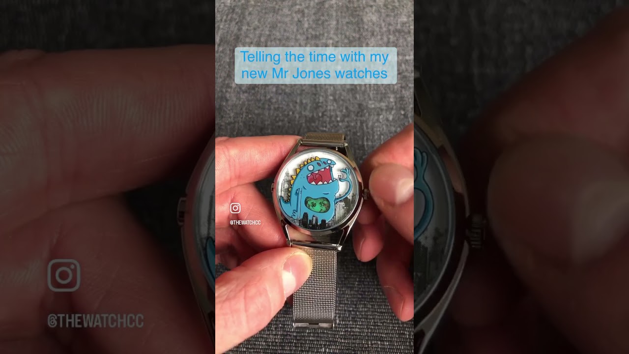Mr Jones Watches - how do they tell the time?