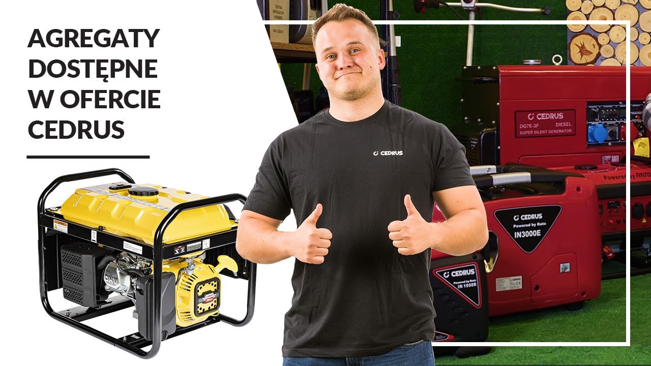Agregaty dostępne w ofercie CEDRUS | CEDRUS na warsztacie