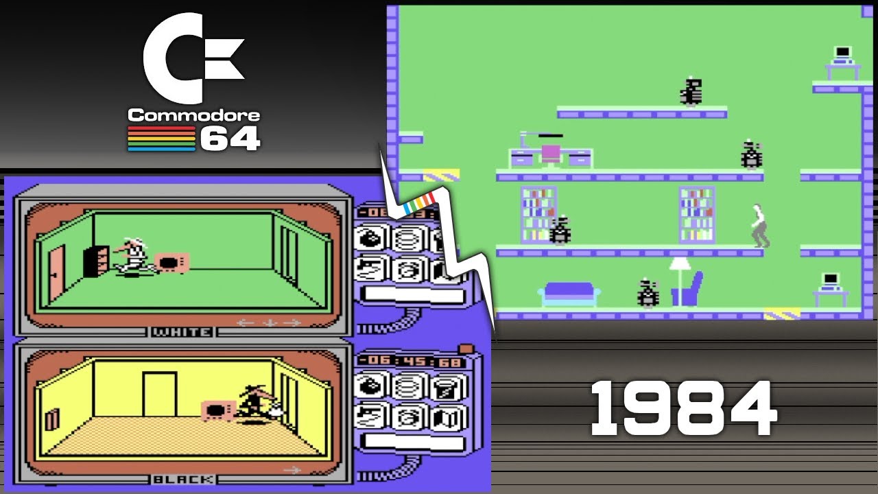 Top 50 Commodore 64 (C64) games of 1984 - in under 10 minutes