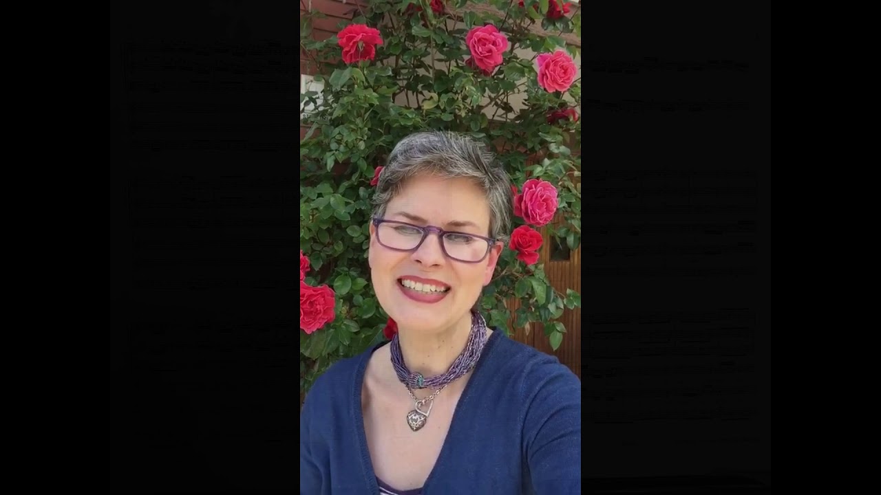 Romina Basso per Unione Musicale - un saluto da casa