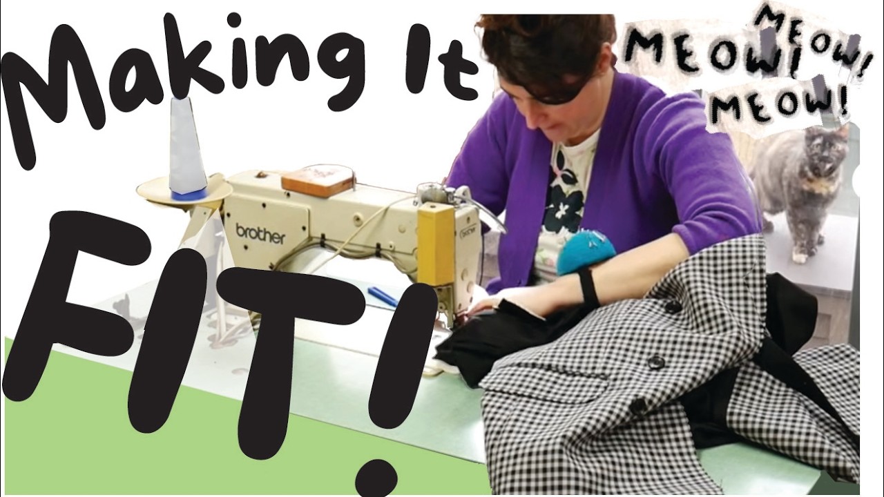 Altering a Suit Jacket // Cozy Sewing Tutorial