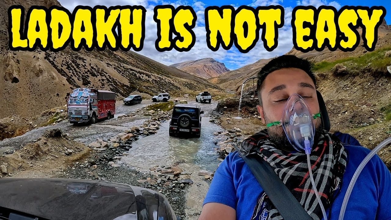 Ladakh Road trip is NOT EASY | Body Oxygen went Very Low | Gurgaon to Leh on Mahindra Scorpio N EP-4