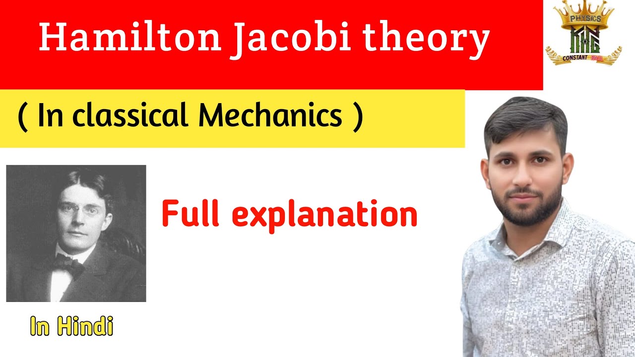 Hamilton Jacobi Theory. #ClassicalMechanics #CSIRNetPhysics #LanguageMech. #MscPhysics #BSEPhysics