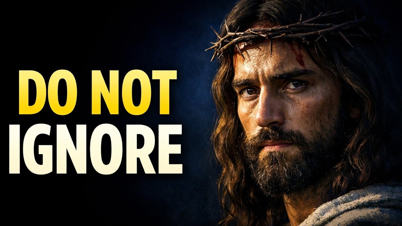 JESUS IS SPEAKING TO YOU TODAY — DO NOT IGNORE THIS MESSAGE | GOD'S MESSAGE TODAY| GOD'S SAYS TODAY 