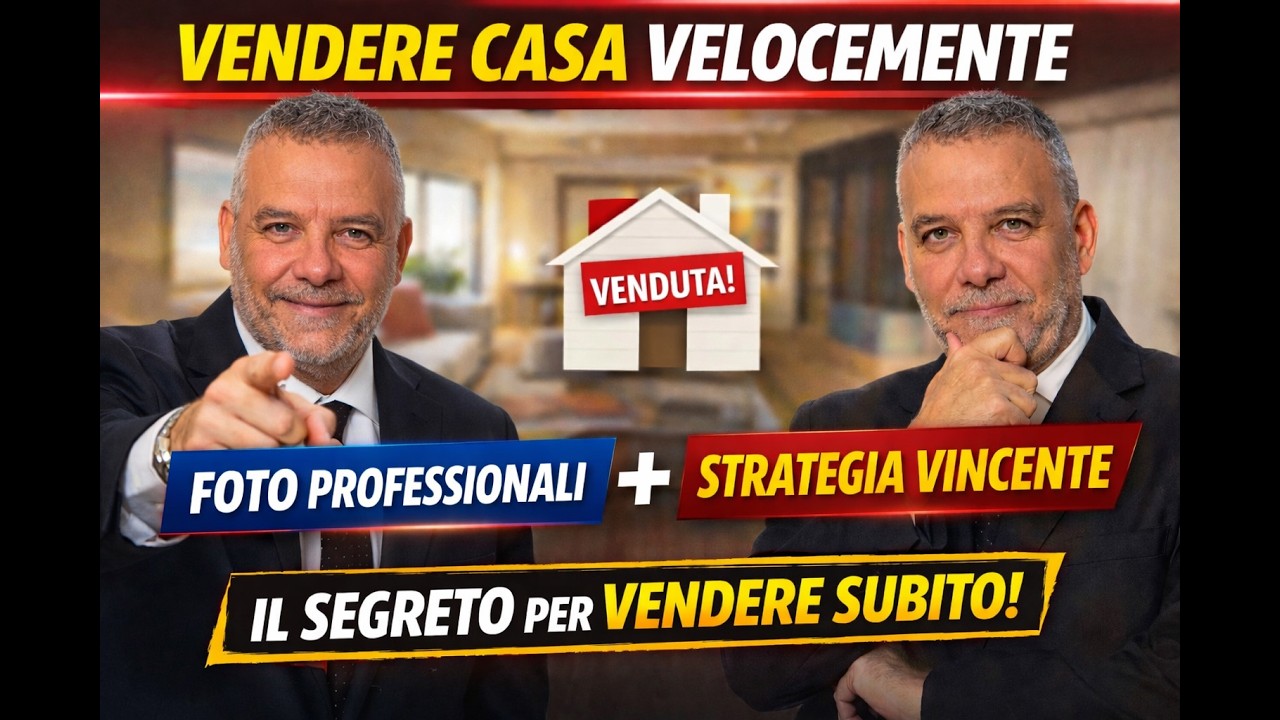 “Vendere Casa Velocemente: Foto Professionali + Strategia”