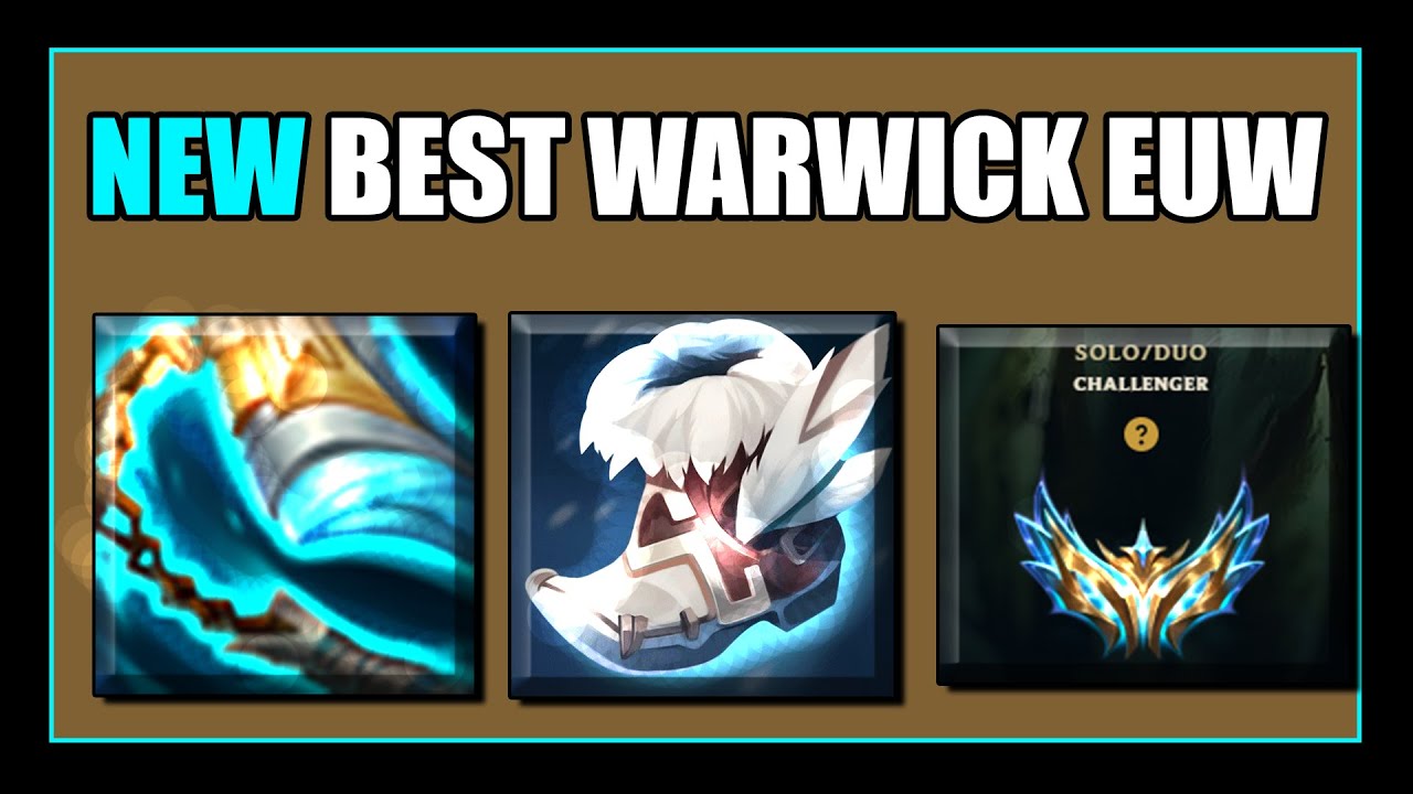 This Warwick Top Player reached Top 50 with THIS BUILD