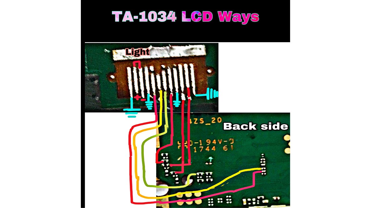 Nokia TA-1034 LCD Ways