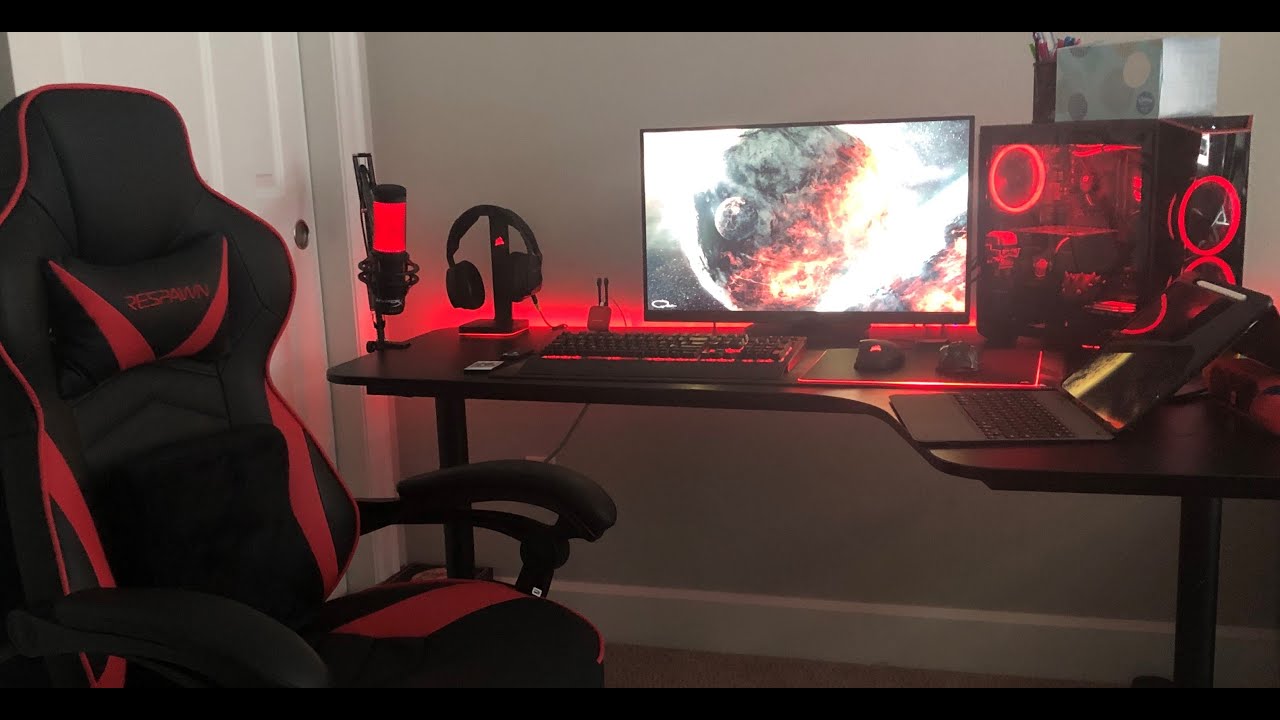 desk setup montage ep 1