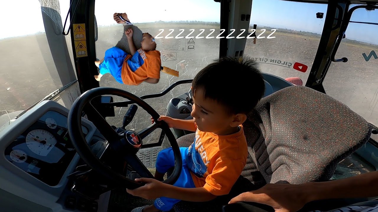 OZİ TESVİYE VURURKEN UYUYA KALDI // BÖYLE RAHAT TRAKTÖR YAPMASINLAR UYKUMUZ GELİYO