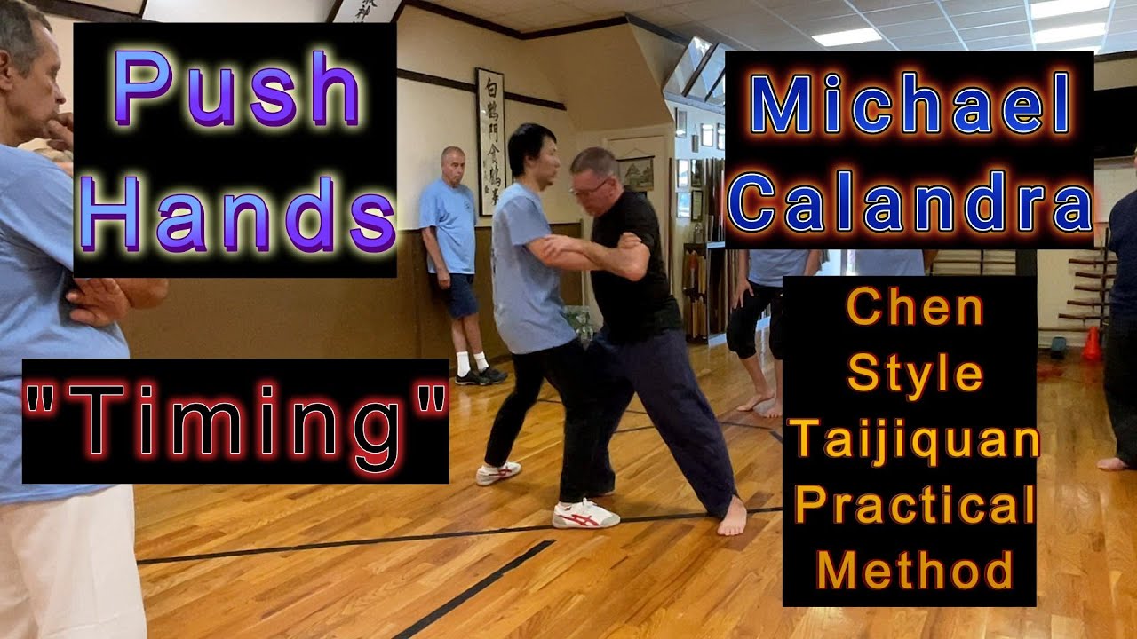 Push Hands Timing Michael Calandra NY Workshop July 2025