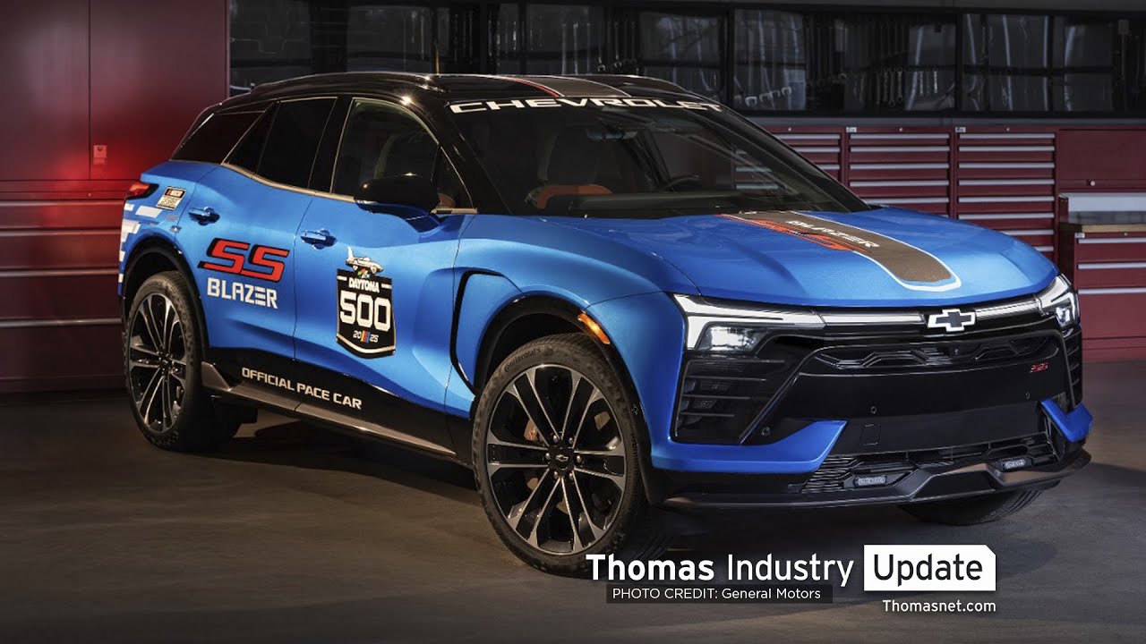 Chevy Brings EV Pace Car to Daytona 500, Unveils NASCAR Prototype