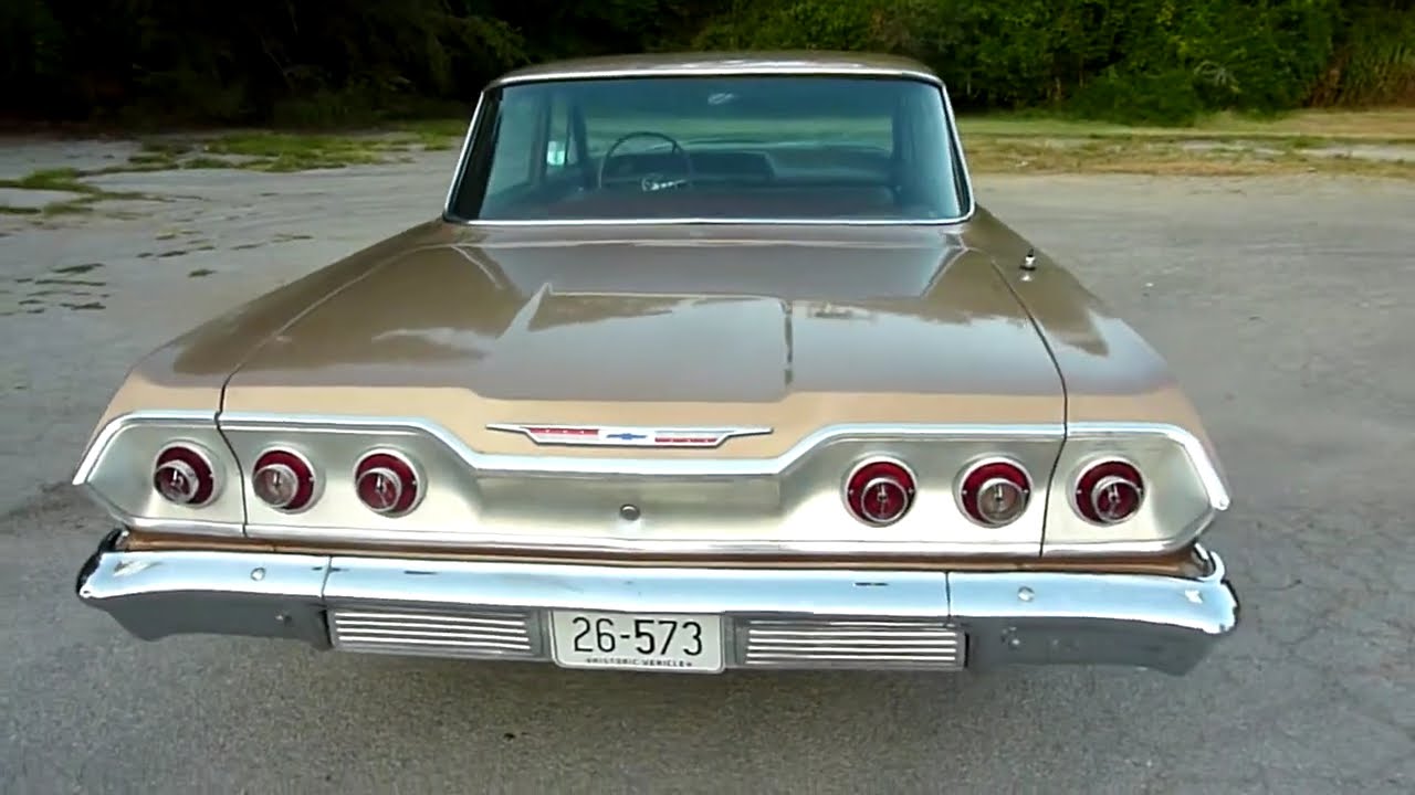 1963 Chevy Impala 4 Door Sedan -- Long Walk Around