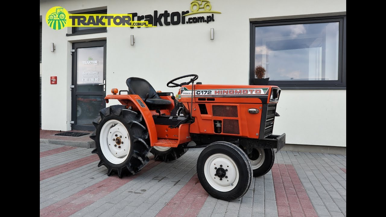 Hinomoto C172S 2x4 17KM japoński ciągnik TRAKTOR.COM.PL