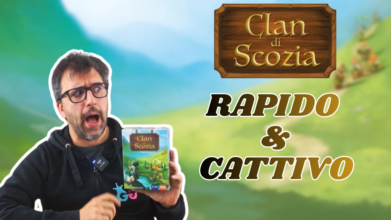 Clan di Scozia: apriamo la scatola di un gioco piccolo e cattivissimo!