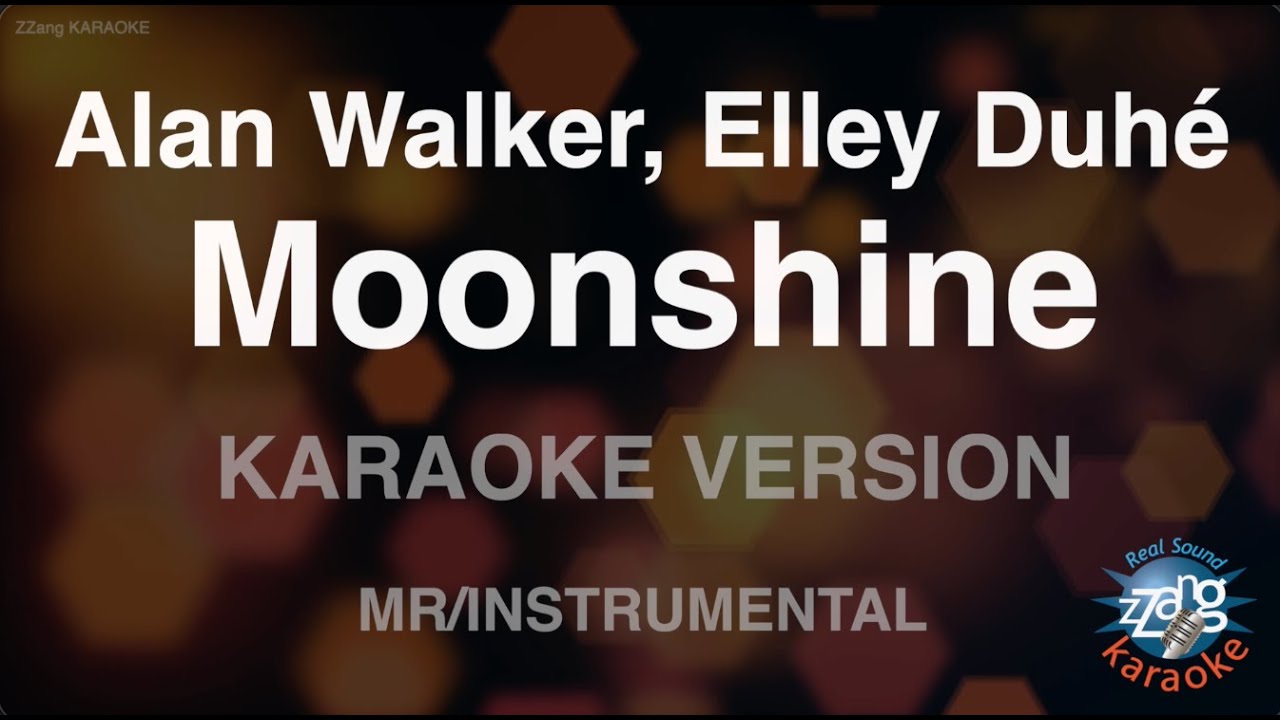 Alan Walker, Elley Duhé - Moonshine (Instrumental) (Karaoke Version)