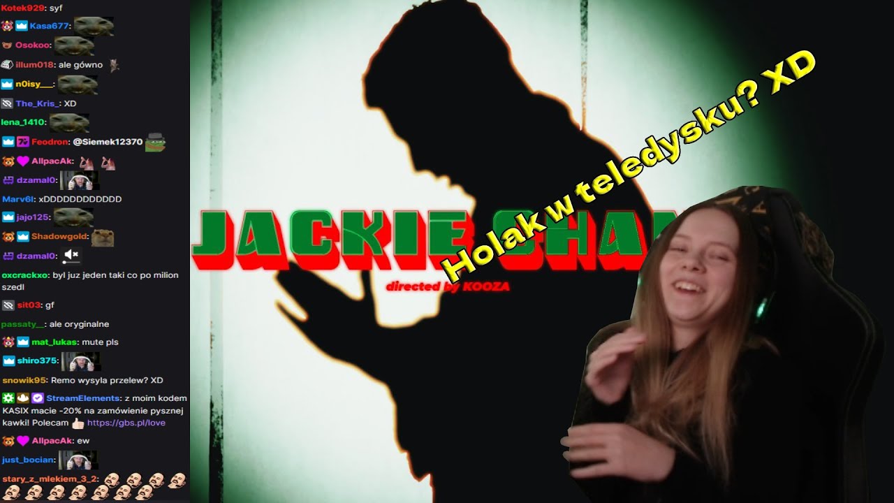Kasix ogląda (słucha) Japczan - JACKIE CHAN reakcja + chat
