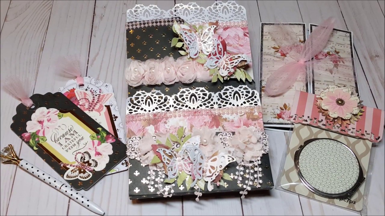 Shabby Chic Loaded Envelope & Card Folio - July 2018