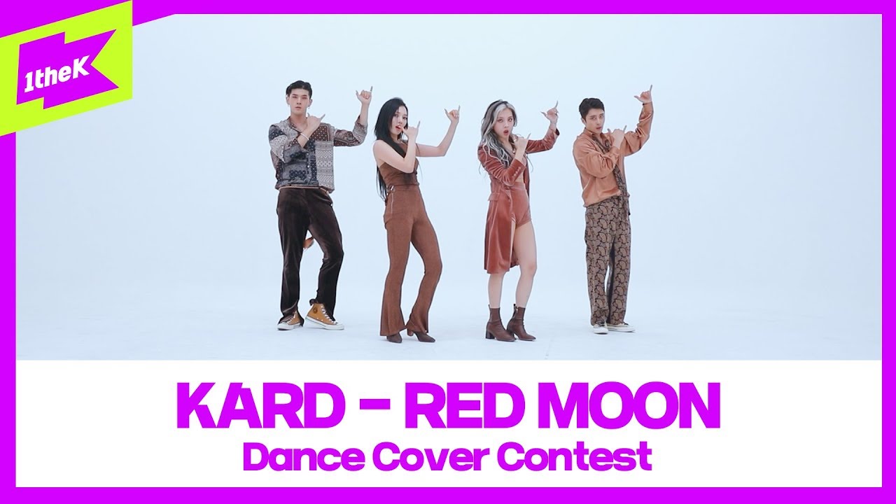 KARD(카드) _ RED MOON 댄스커버 컨테스트 | KARD _RED MOON(mirrored ver.) | 1theK Dance Cover Contest