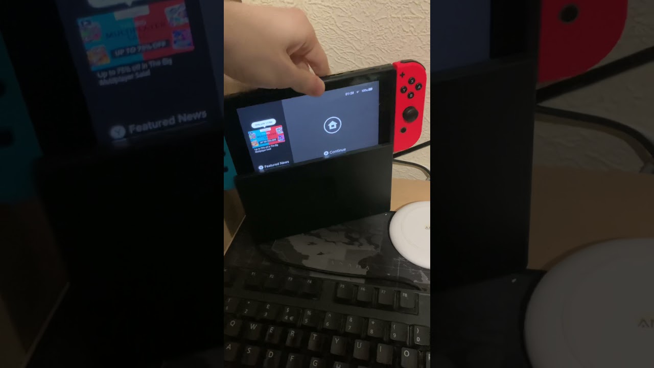 How To Put Your Nintendo Switch On The Docking Station!