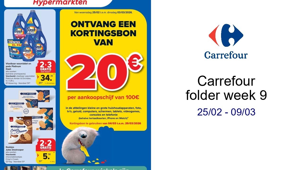 Carrefour folder week 9 25/02 - 09/03