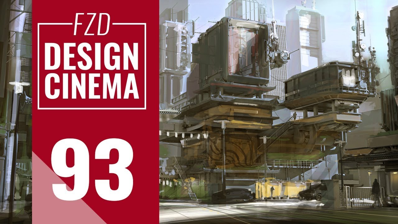 Design Cinema - EP 93 - Cyberpunk Painting Comps