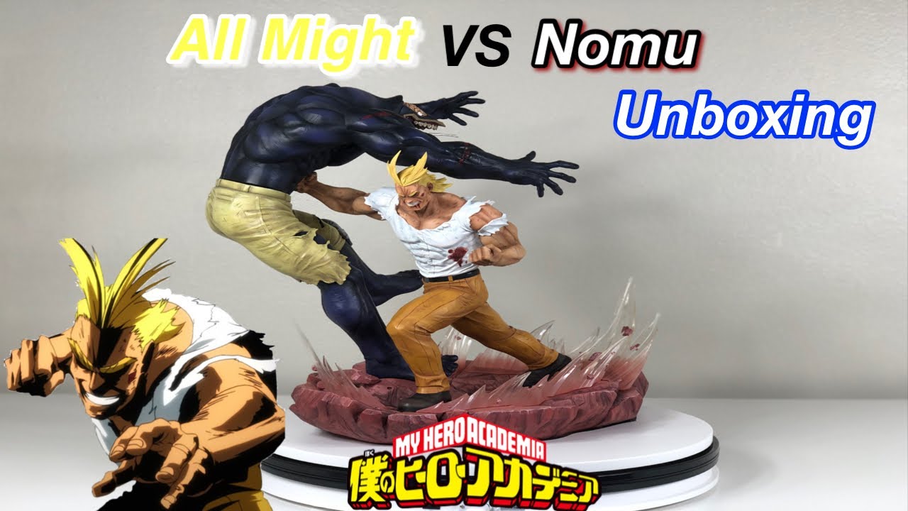 All Might VS Nomu Statue Unboxing & Review By 37 Lab Studio My Hero Academia