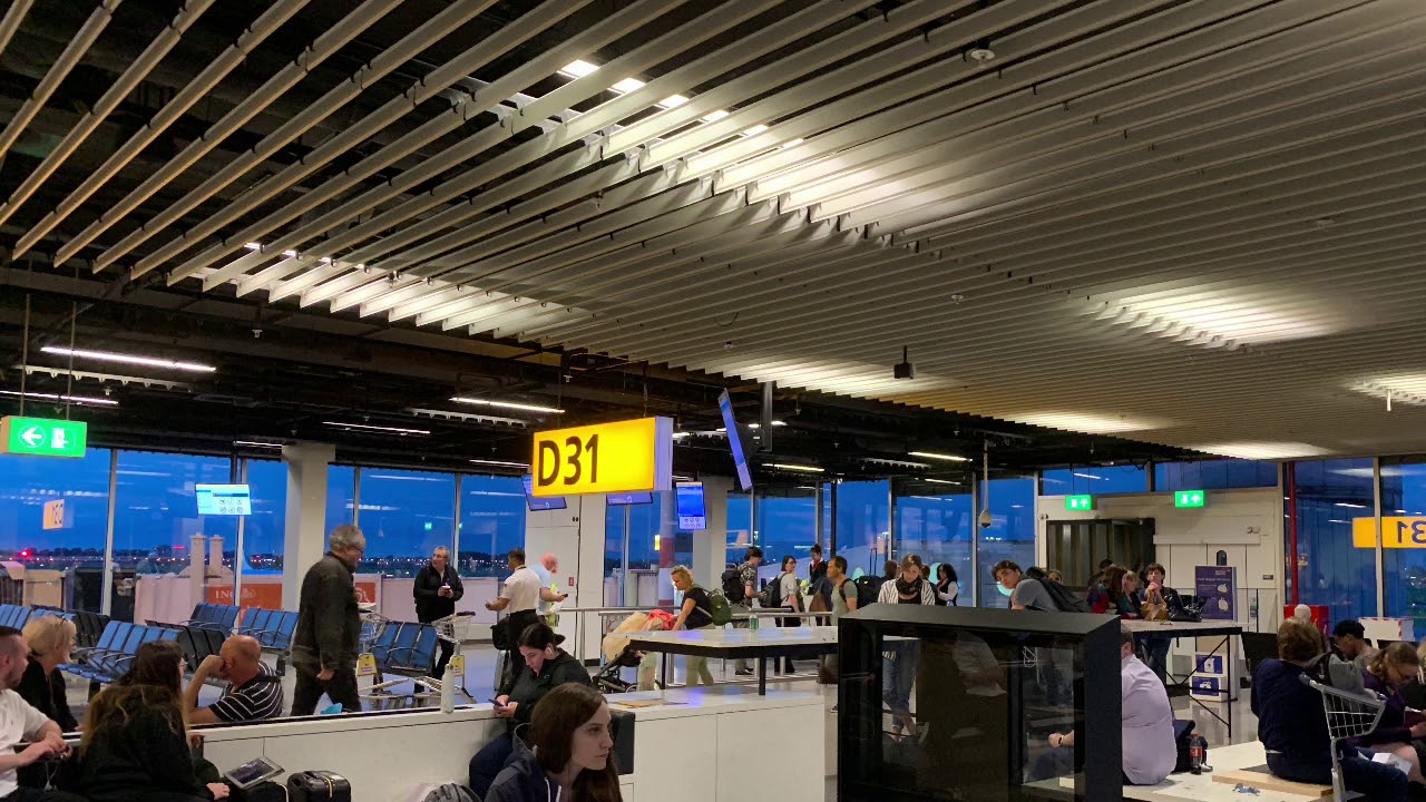 Amsterdam Airport Announcement