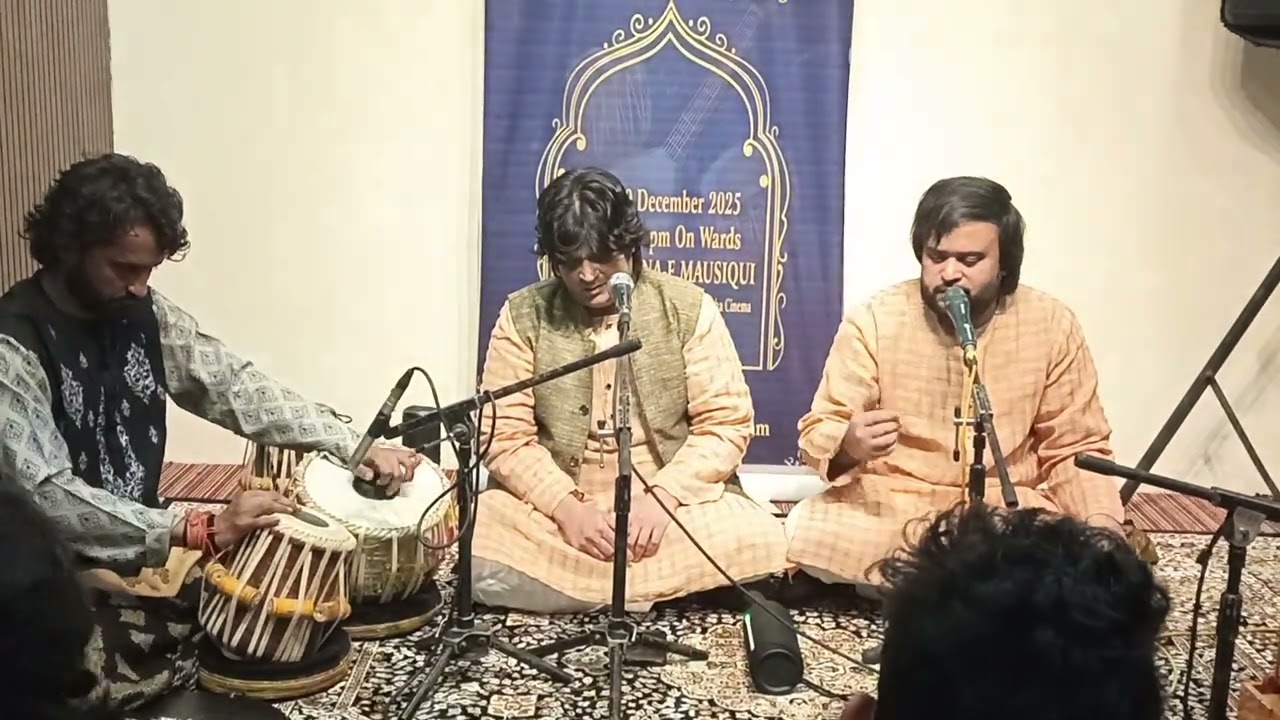Farid Hasan Khan & mehboob Hasan Khan vocal .. Tabla Sabir Hussain 