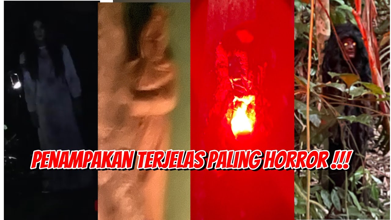 KOMPILASI PENAMPAKAN PALING MENGERIKAN SAAT BERTEMU MAKHLUK HALUS.
