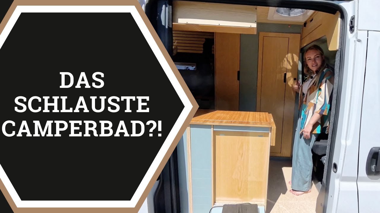 Das kleinste Camper-Bad mit 4 Funktionen?! 🚿🚽👕 Luca erkl&auml;rt das 4-in-1 Badmodul