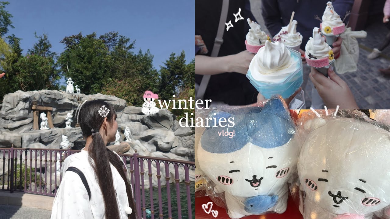 ❆₊ winter diaries: the peak, disneyland, Macau, new year’s eve (longest vlog so far:0)