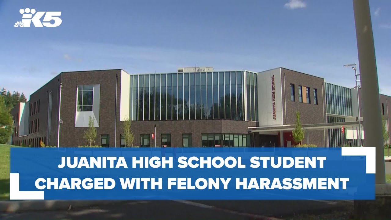 Juanita High School student charged with felony harassment