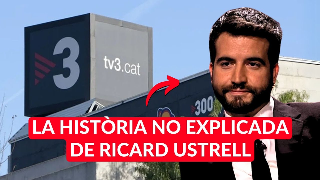 Nova polèmica de Ricard Ustrell, el nen mimat de TV3 que ha cobrat més de 25 milions d'€ públics