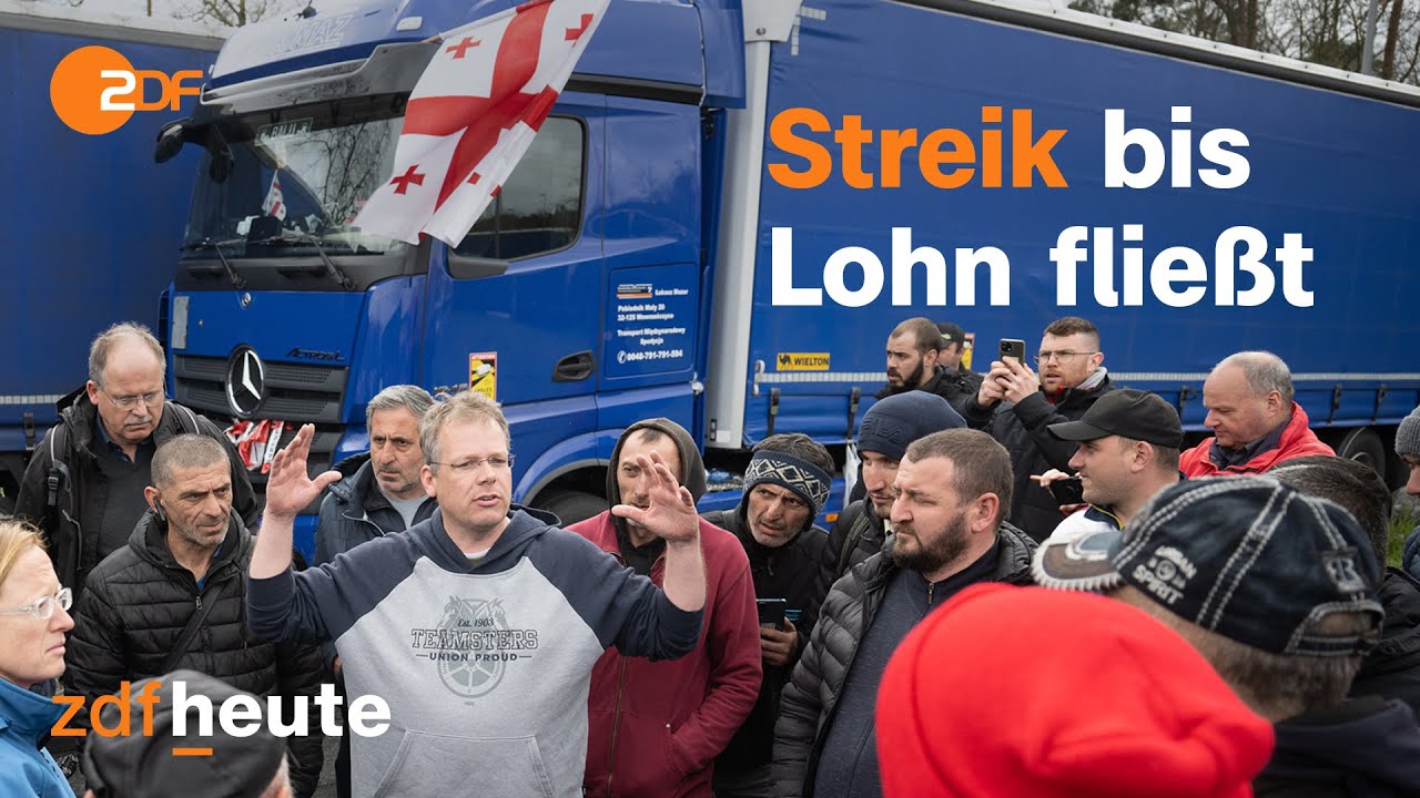 Streik der Lkw-Fahrer droht zu eskalieren: 