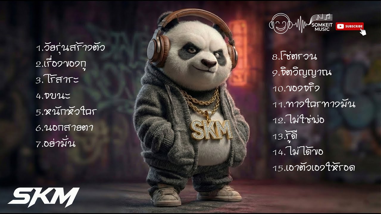 SKM - อัลบั้ม : วัยรุ่นสร้างตัว  (รวมเพลง Styles Rap)#rap #เพลงใหม่ล่าสุด #เพลงฮิต  #รวมเพลง