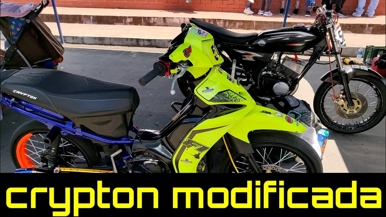 Yamaha crypton  modificada 198 cc un misil 🚀🚀🚀