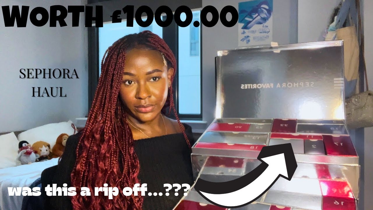 Is Sephora’s 2024 Advent Calendar Really Worth £1000...Honest Review! 😱(HAUL)