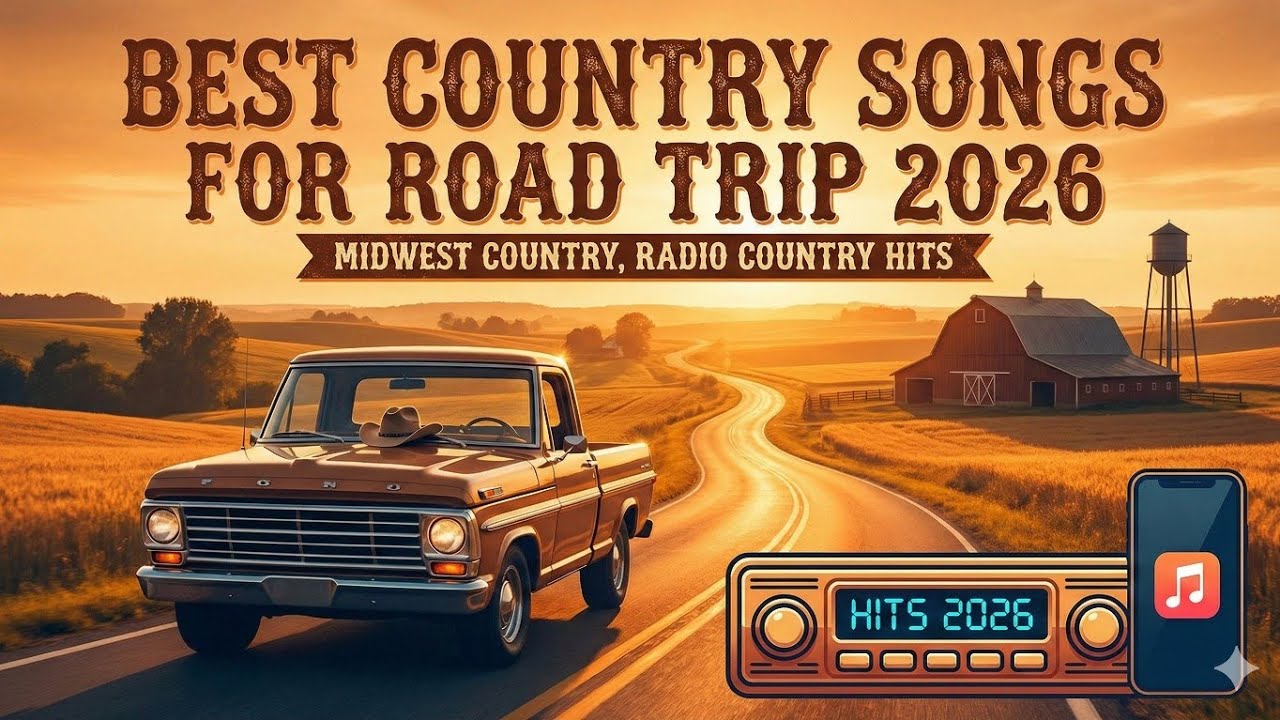 Best Country Songs for Road Trip 2026 | Midwest Country, Radio Country Hits