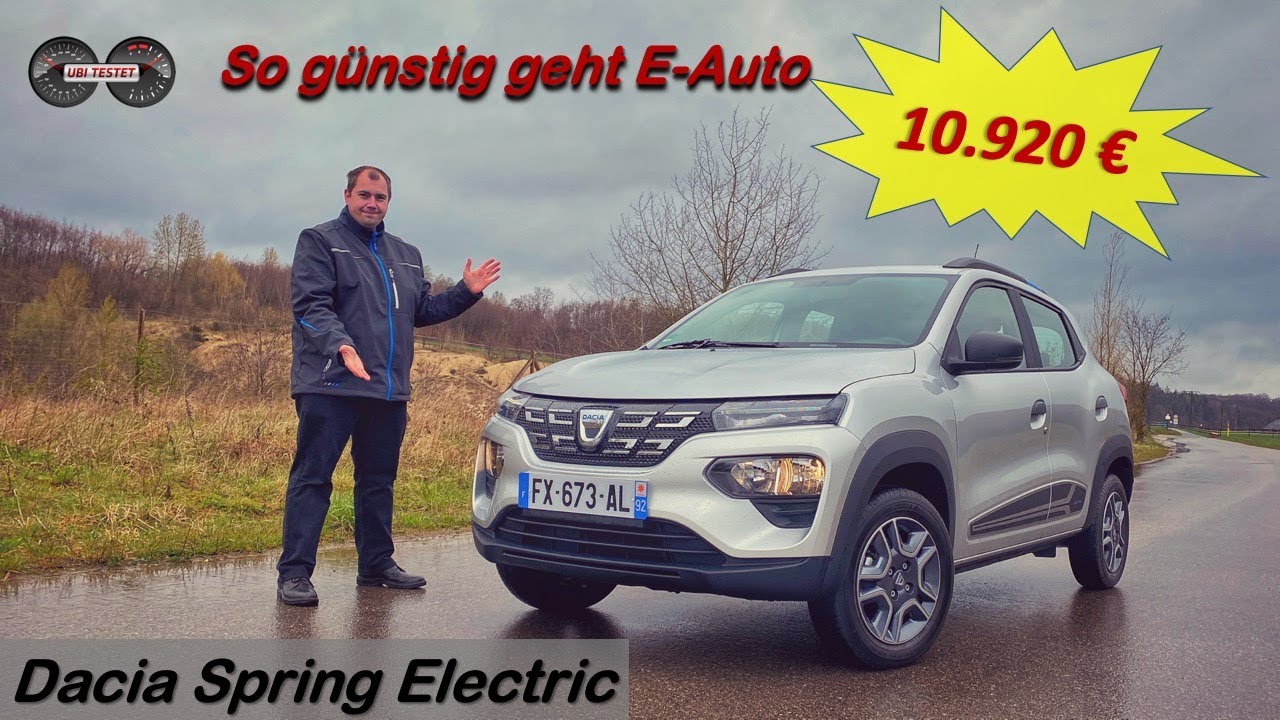 Dacia Spring Electric - ab 10.870€ bekommst du ihn! | Test - Review - Fahreindruck - Meinung