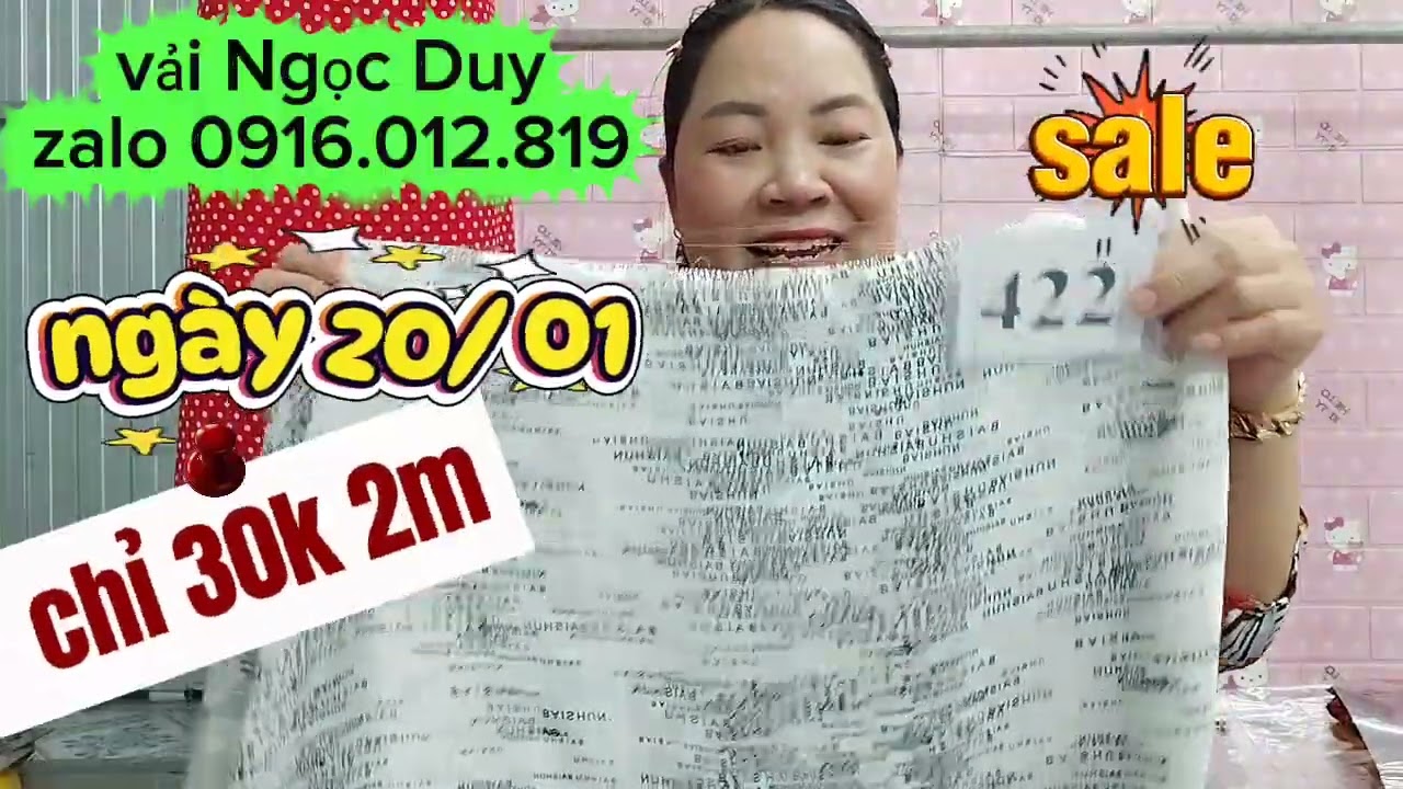 Vải thời trang zalo  0916.012.819
