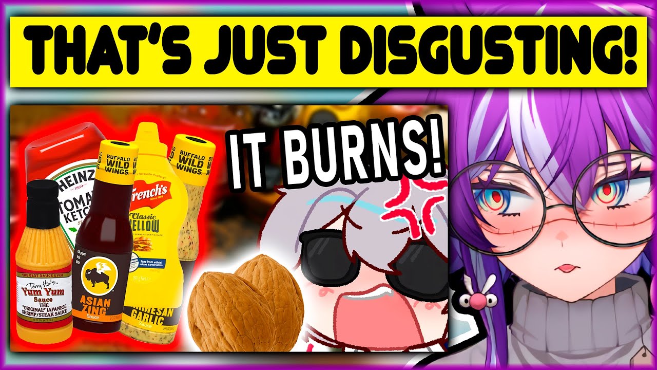 Michi Reacts To ''Using my n*ts to taste test sauces!'' By Uwos Lab...