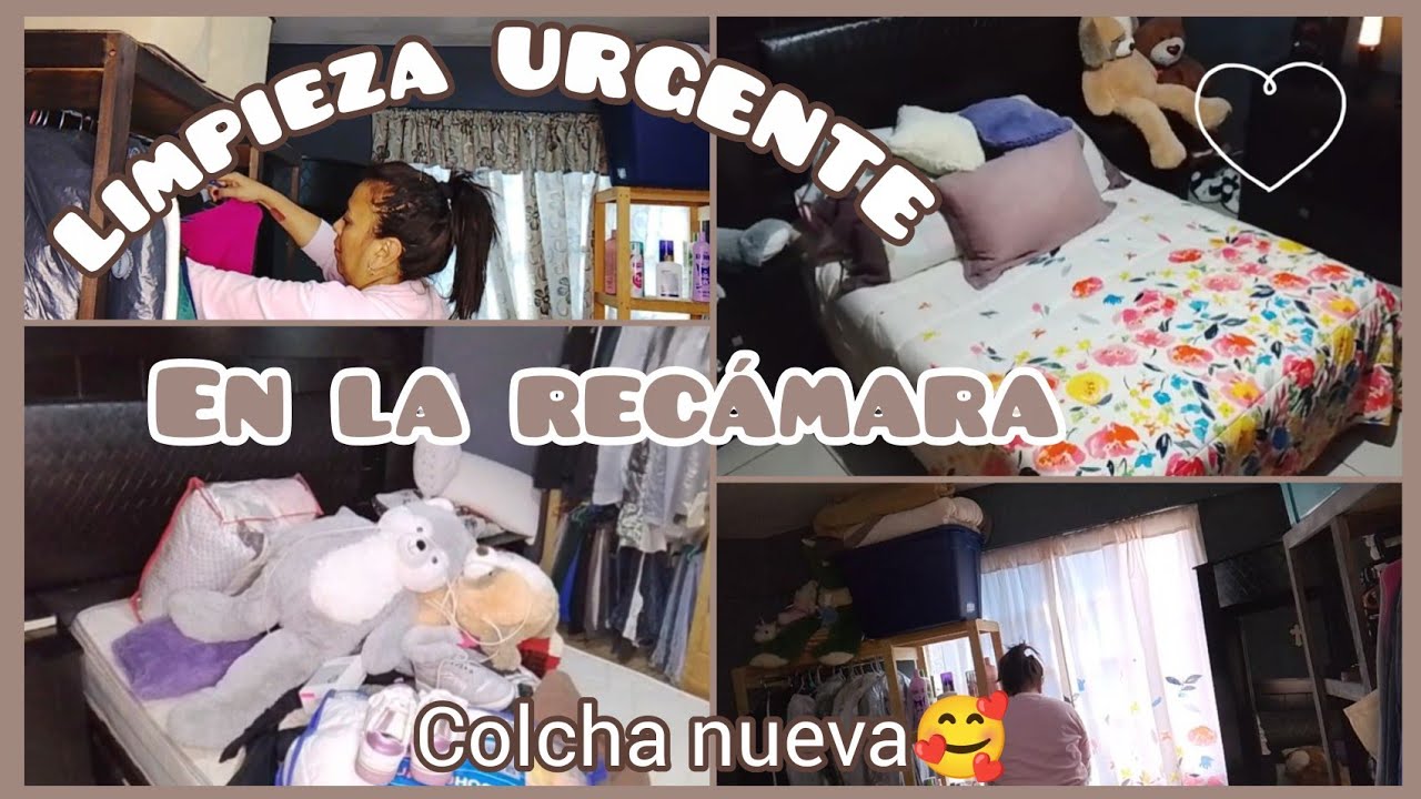 ✅ LIMPIEZA URGENTE EN LA RECÁMARA||ORGANIZAR EN POCO TIEMPO||Tarde productiva 