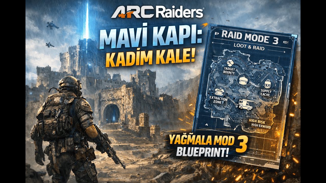 KADİM KALE PUZZLE'INI ÇÖZDÜM!!! (MAVİ KAPI) | ARC RAIDERS