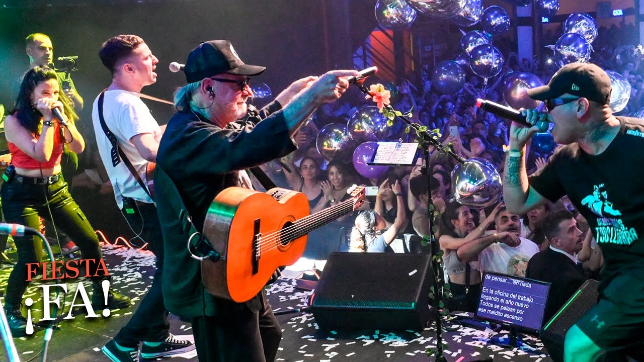 Pensar en nada - León Gieco feat. David Tagger, Sandra Vázquez y Rayo | FIESTA ¡FA! #11