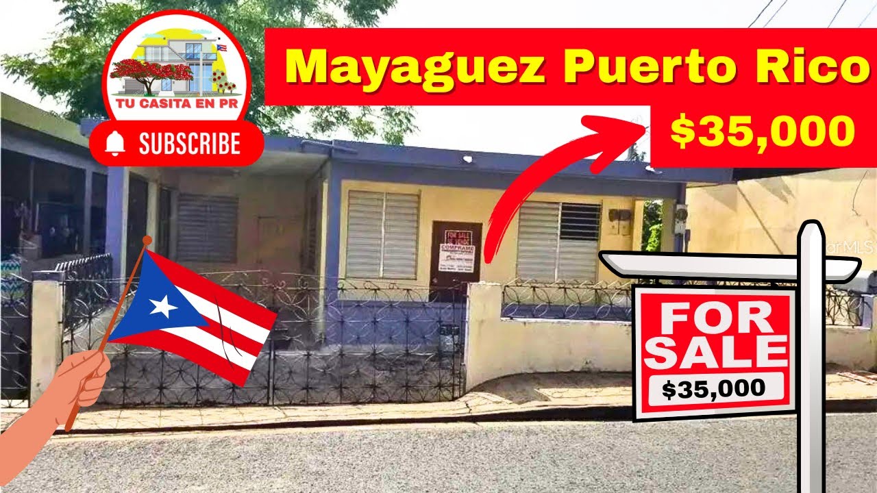 Casa Barata en Venta de 3 Cuartos y 2 Apartamentos  por solo $35,000 en Puerto Rico