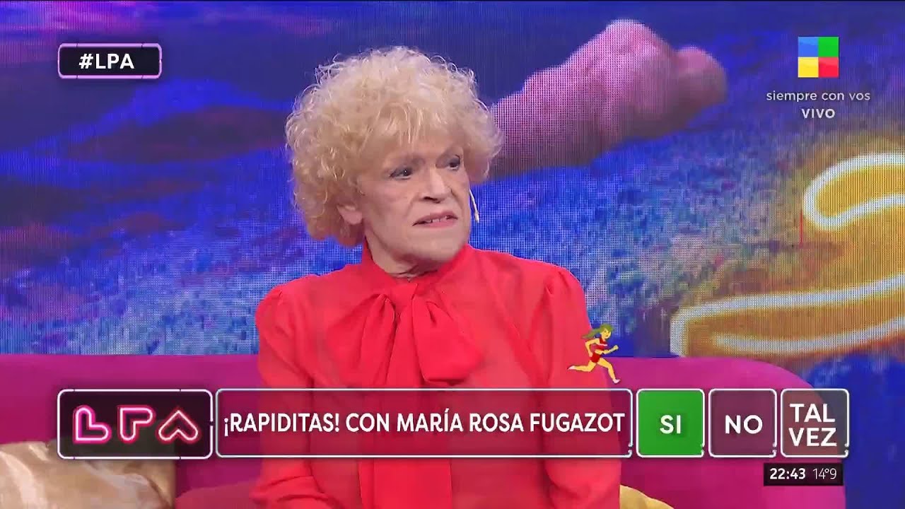 💬 María Rosa Fugazot: 