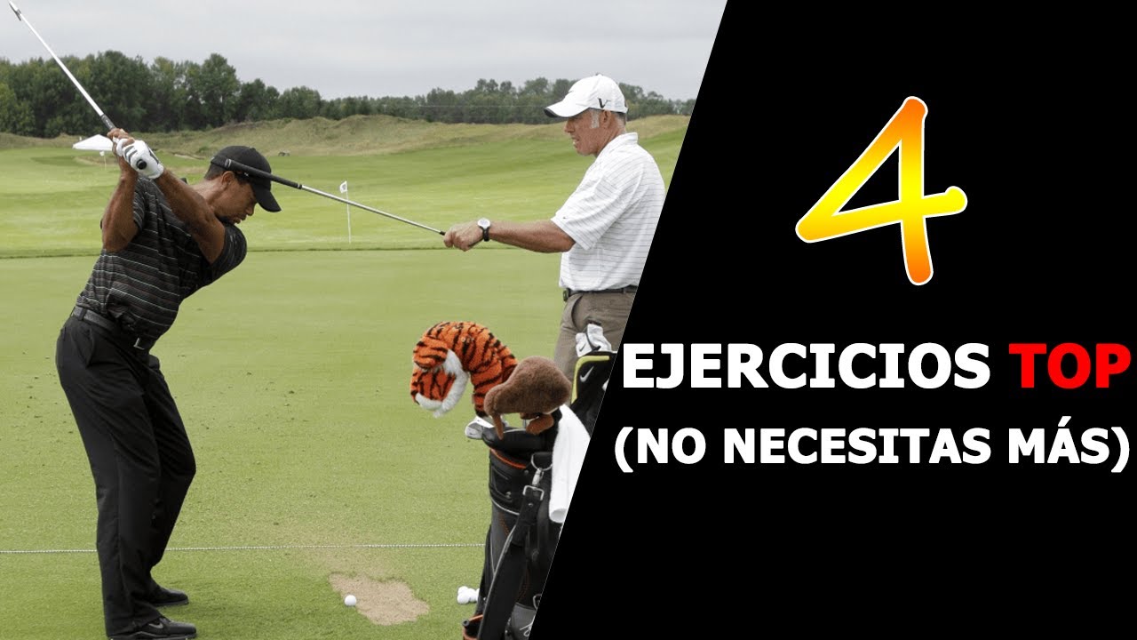 🔝 Mis 4 EJERCICIOS favoritos para MEJORAR el swing de golf