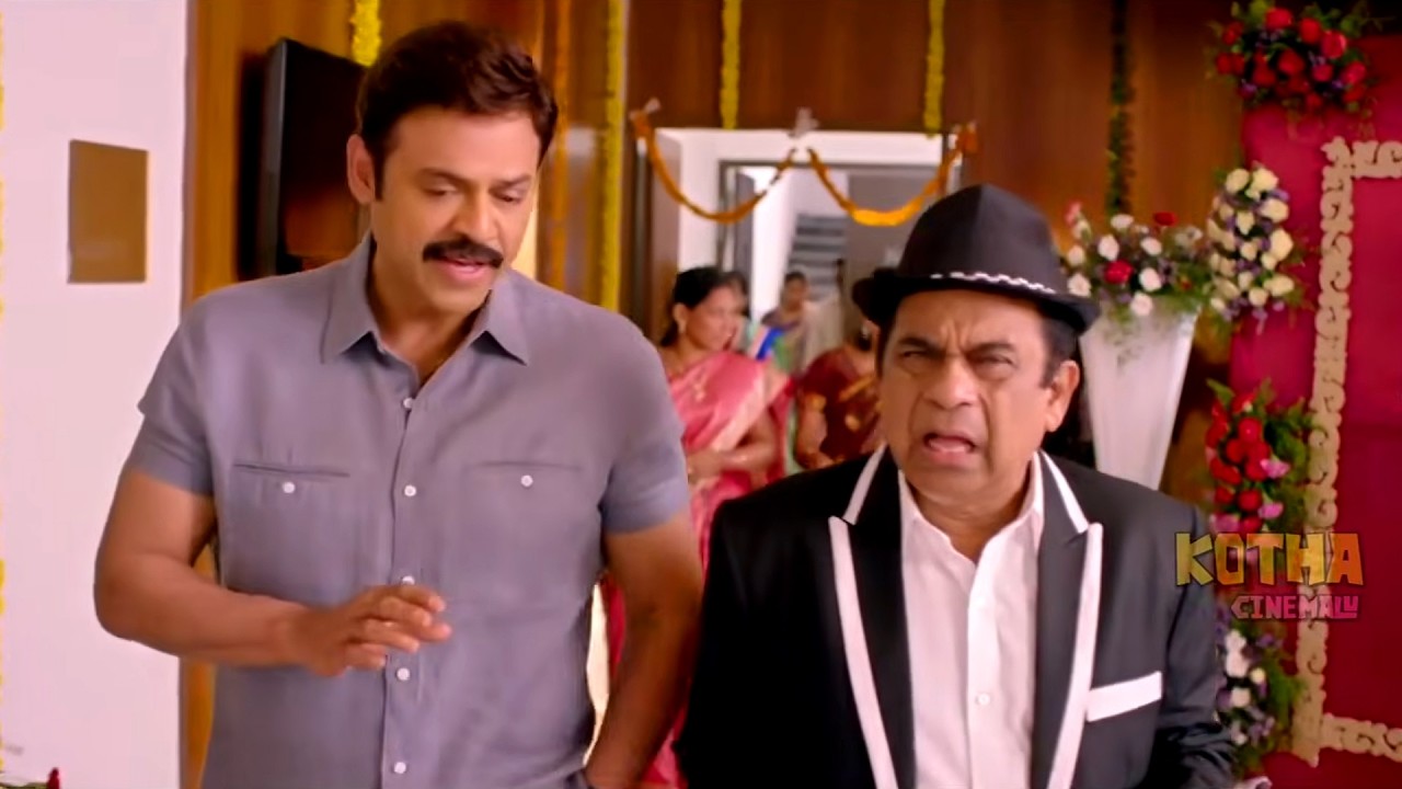 Venkatesh And Bramhanandam Movie Interesting Comedy Scene || @kothacinemalu ​