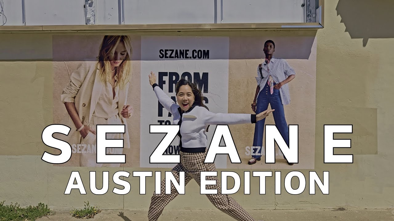 New Sezane AUSTIN Store Pop Up Opening! | Shop With Me